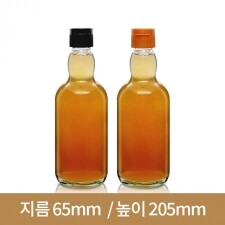 유리병 (똑딱이마개) 오가피375 (K) 35개
