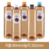 페트병 [내압마개]갈색신형일자페트1000ml 28파이 (A) 84개