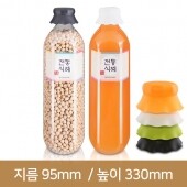 (JU-1800 H 투명육각)[프리미엄마개]대박쥬스1800ml 투명육각 전용38파이 35개(B)