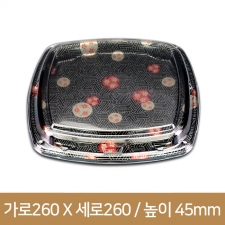 초밥 도시락 XJT-6127 (꽃무늬) 세트 400개