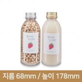 페트병 밀크500ml(A)알루미늄마개 38파이 115개