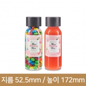 (JU-300 H 투명육각)[38파이 이중캡]대박쥬스300ml 투명H육각 전용38파이 228개(B)