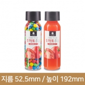 (JU-350 H 투명육각)[38파이 이중캡]대박쥬스350ml 투명육각 전용38파이 226개(B)