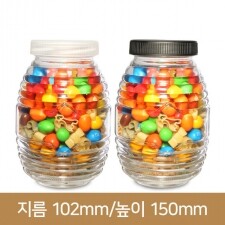 유리병 꿀병 벌꿀750ml - 45개(70파이) 플라스틱마개