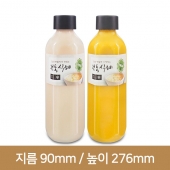 (JU-1200 H 투명육각)[38파이 이중캡]대박쥬스1200ml 투명육각 전용38파이 60개(B)