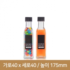 [플라스틱 오일마개]대봉참기름사각스크류 150ml(투명) 54개(A)
