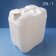 20L-1 직사각 반투명 [6개묶음]말통 사각말통 소스통 액젓통 간장통 석유통 약수통(IS)