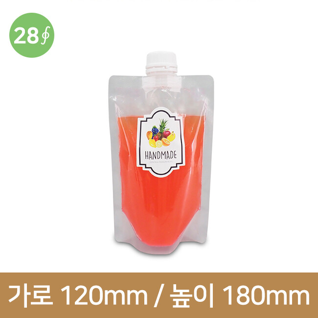 브릿지 액체비닐팩 300ml(가로12cm x 세로18cm) 28파이 - 100장