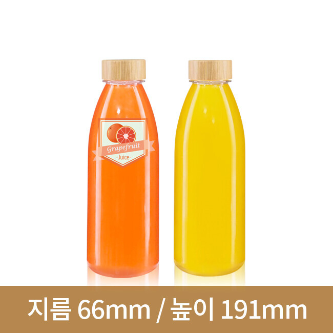 [대나무 우드마개]페트병 쥬스페트500ml 35파이 132개(A)