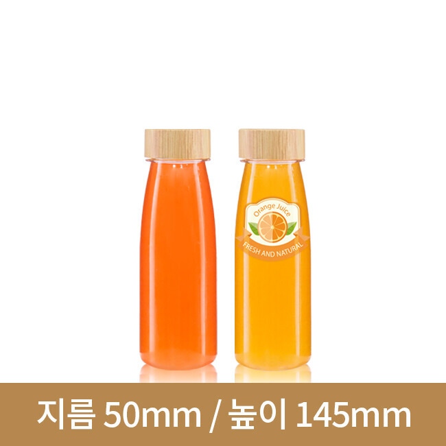 [대나무 우드마개]페트병 쥬스190ml 35파이 312개(A)