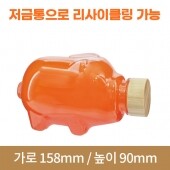 (특허)[대나무 우드마개]돼지페트 500ml 35파이 105개(A)