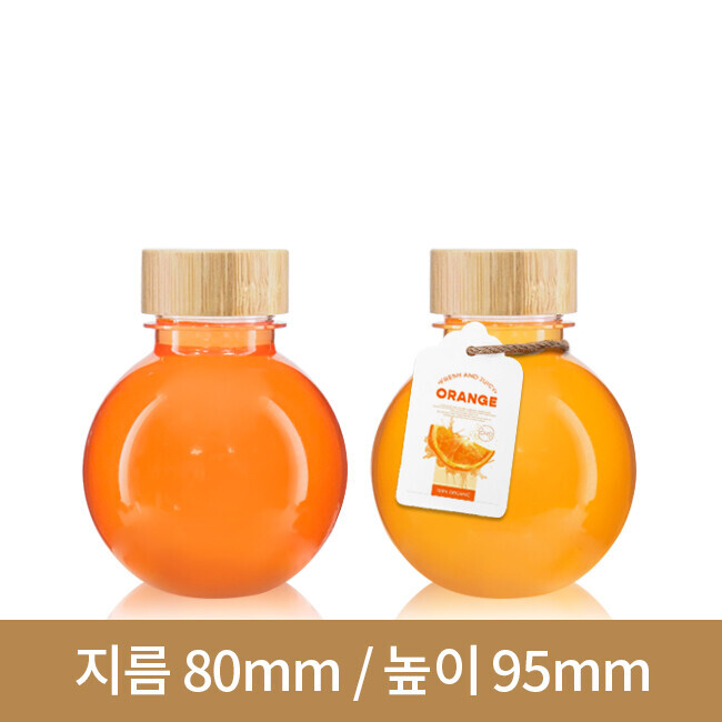 [대나무 우드마개]페트병 신형볼 210ml 35파이 230개(A)