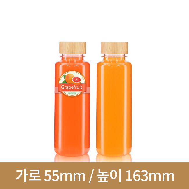 [대나무 우드마개]페트병 토마토 300ml 35파이 208개(A)