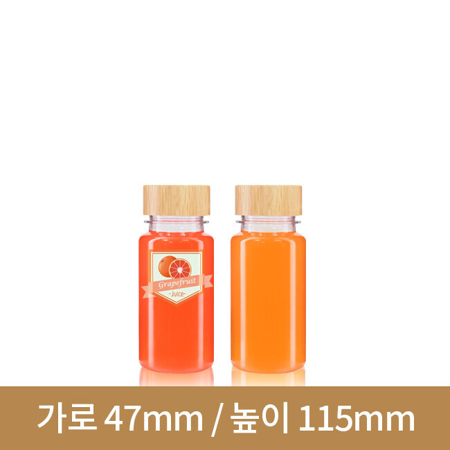 [대나무 우드마개]페트병 토마토 130ml 35파이 224개(A)