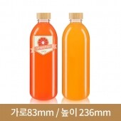 [대나무 우드마개]페트병 우유1000ml 35파이 128개(A)