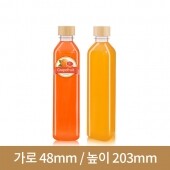 [대나무 우드마개]페트병 프리티사각생수350ml 30파이(A) 243개