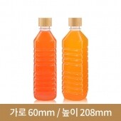 [대나무 우드마개]페트병 500ml 생수사각 28파이(A) 288개