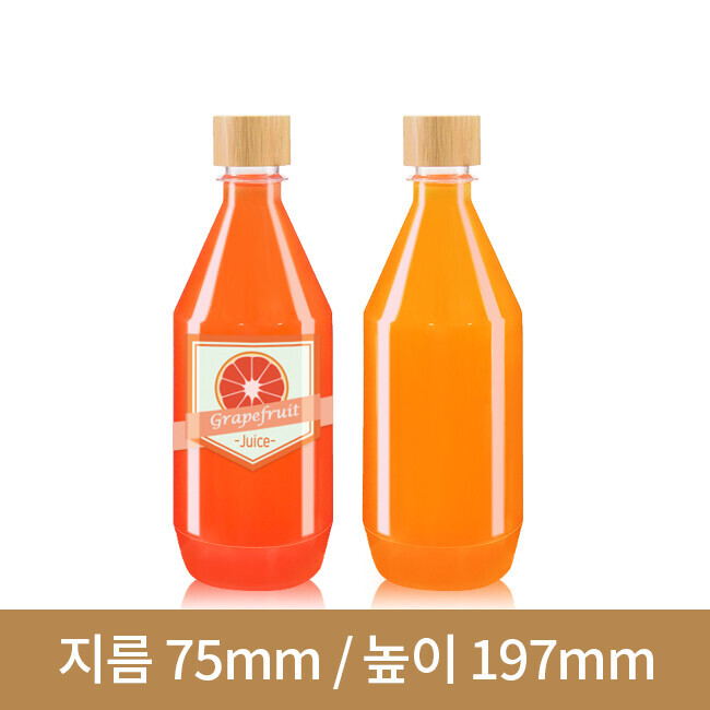 [대나무 우드마개]고급페트병500ml 28파이(A) 100개