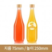 [대나무 우드마개]고급페트병600ml 28파이(A) 126개