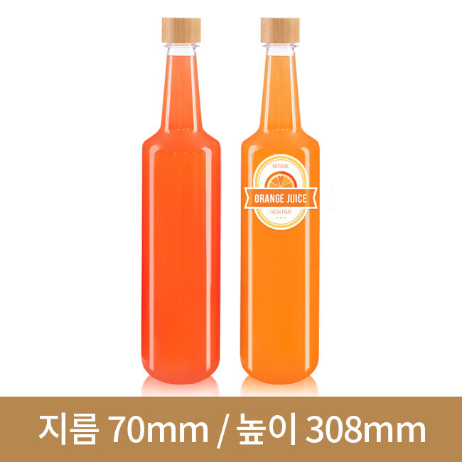 [대나무 우드마개]페트병 케빈750ml(A) 28파이 112개