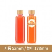 [대나무 우드마개]페트병 실버300ml(A) 28파이 224개