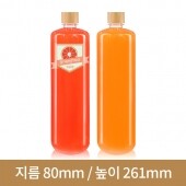 [대나무 우드마개]신형일자페트 1000ml 28파이 (A) 84개