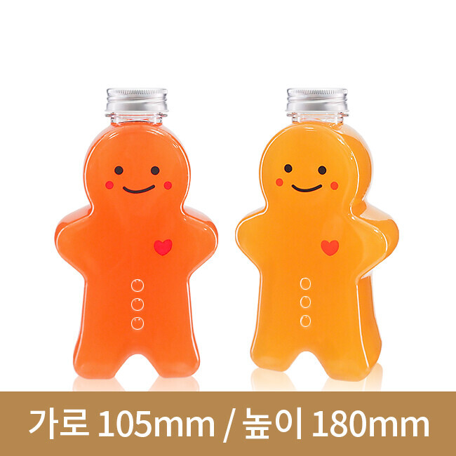 진저맨 500ml 38파이100개 알루미늄마개 (AW)(무료샘플)