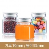 긴사각잼병 280g 스크류실버마개(AW)