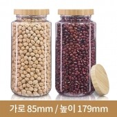 (대나무 우드마개)쨈페트보틀 800ml 70파이- 70본