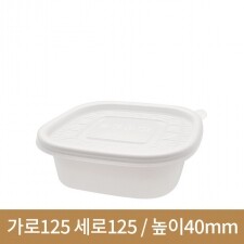 TY 사각용기 125 소 600개세트(TY)(박스상품)