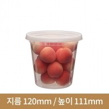 E-24C 투명 원형내열용기 650ml 240개(BR)