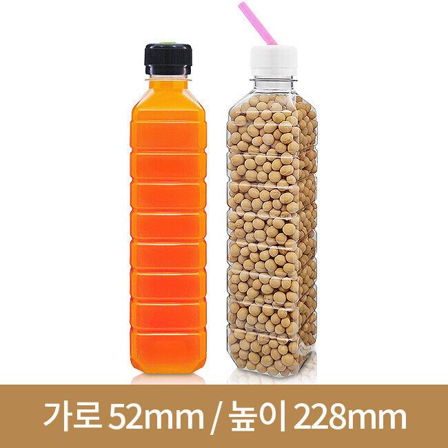 (연예인빨대마개) 30파이 그립 500ml 생수사각신형(A) 176개