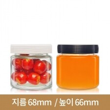 (플라스틱마개)원형쨈 150g 63파이 84개(G)