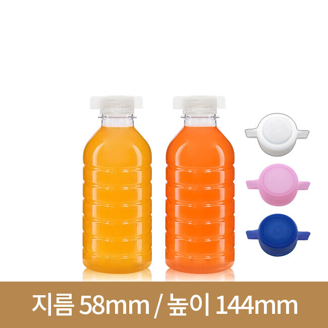 (나비마개)페트병 신형 280ml 30파이 생수원형(A)-222개