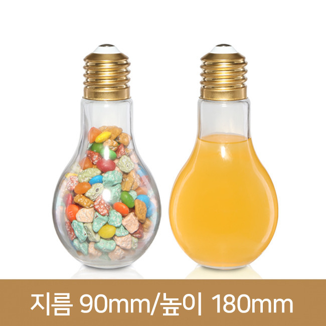 유리병 주스병 전구유리병 400ml