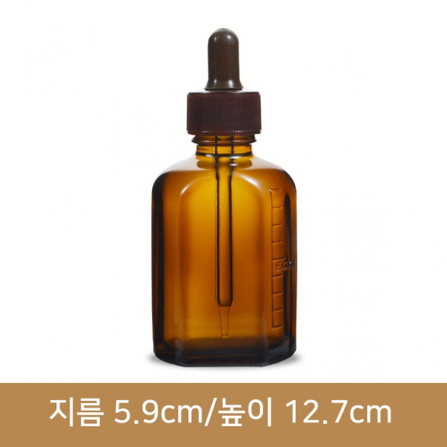 유리병 갈색스포이드병 100ml(NIS) 132개