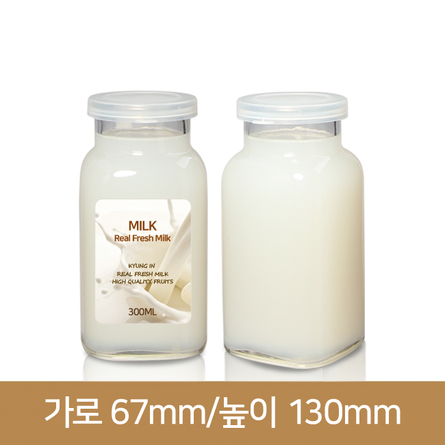 유리병 FW342S사각(G) 300ml 28본