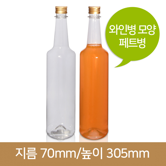 (페트병)케빈 750ml(A) 28파이 112개-알루미늄마개