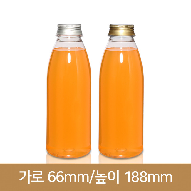 페트병 플라스틱병 쥬스페트500ml(A) 132개 35파이 알루미늄마개