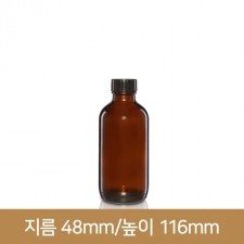 유리병 더치병 갈색비타민 120ml(A-W) 64개(박스상품)