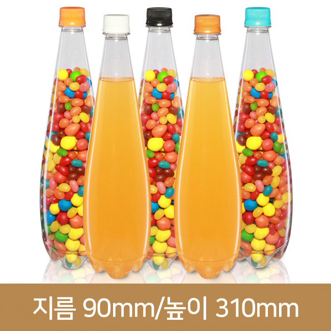 페트병 타워고급페트병1000ml 28파이 (A) 110개 [내압마개]