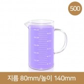 내열강화유리500ml 눈금계량컵(A-W) 5개