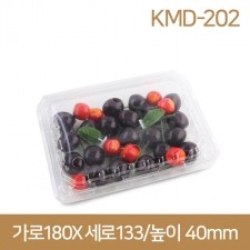 PET과일용기 250g 500개(KMD-202)(박스상품)