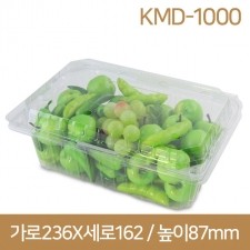 PET과일용기 1kg  200개(KMD-1000)(박스상품)