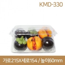 PET과일용기 연시6구 400개(KMD-330)(박스상품)