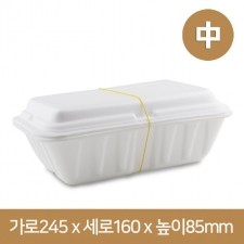 PSP트레이 TM-통닭-중 백색 300개(TMP)(박스상품)