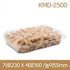 PET과일용기 KMD-2500(A) 200개(박스상품)