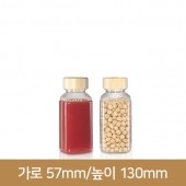 페트병 [우드캡]오렌지사각 250ml (A) 320개 35파이