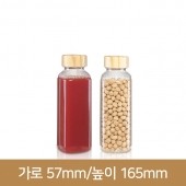 페트병 [우드캡]오렌지사각 350ml (A) 176개 35파이