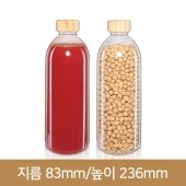 페트병 [우드캡]우유1000ml(1L)(A) 35파이 128개